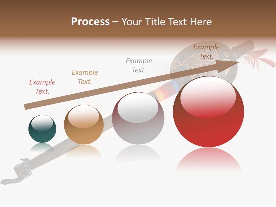 A Wooden Pole With A Bird On It PowerPoint Template