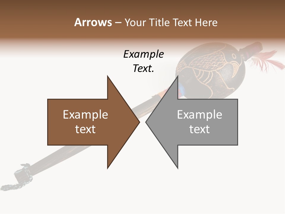 A Wooden Pole With A Bird On It PowerPoint Template