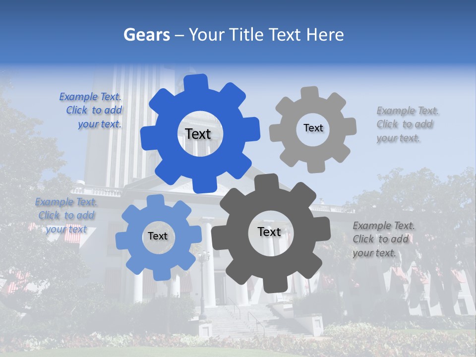 Law Old Museum PowerPoint Template