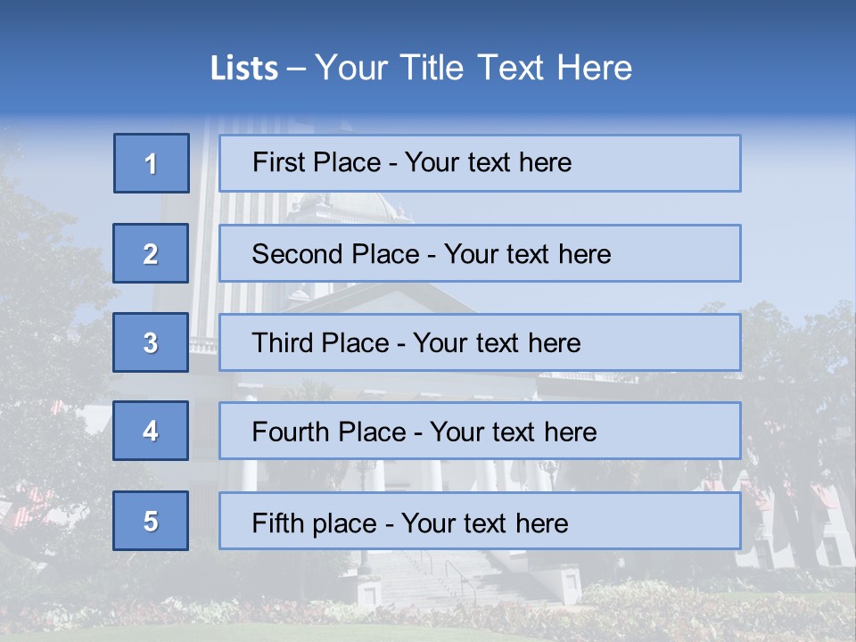 Law Old Museum PowerPoint Template