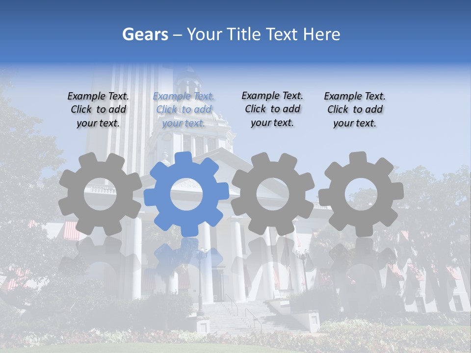 Law Old Museum PowerPoint Template