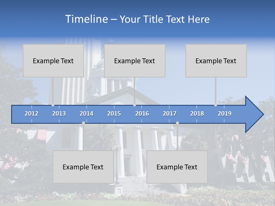 Law Old Museum PowerPoint Template
