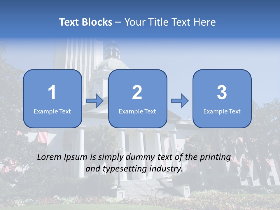 Law Old Museum PowerPoint Template