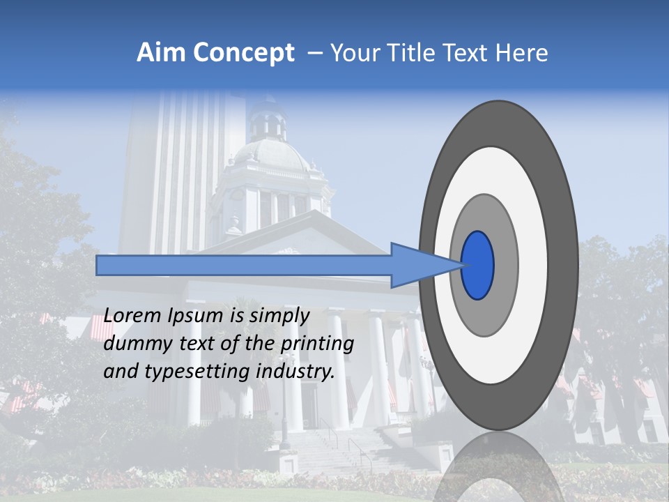 Law Old Museum PowerPoint Template