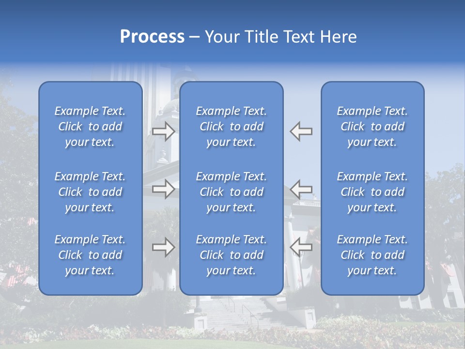 Law Old Museum PowerPoint Template