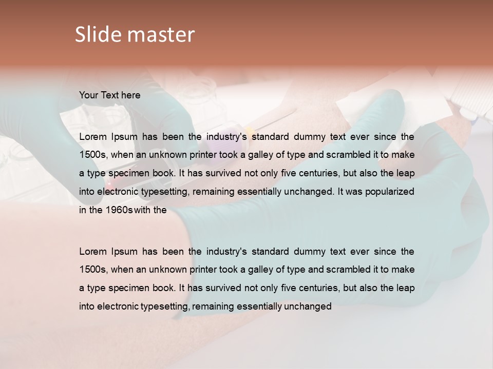 Futuristic Pattern High PowerPoint Template