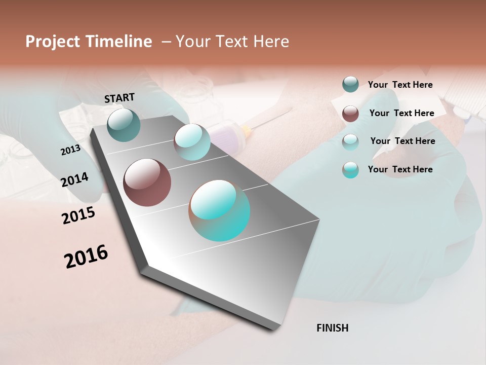 Futuristic Pattern High PowerPoint Template