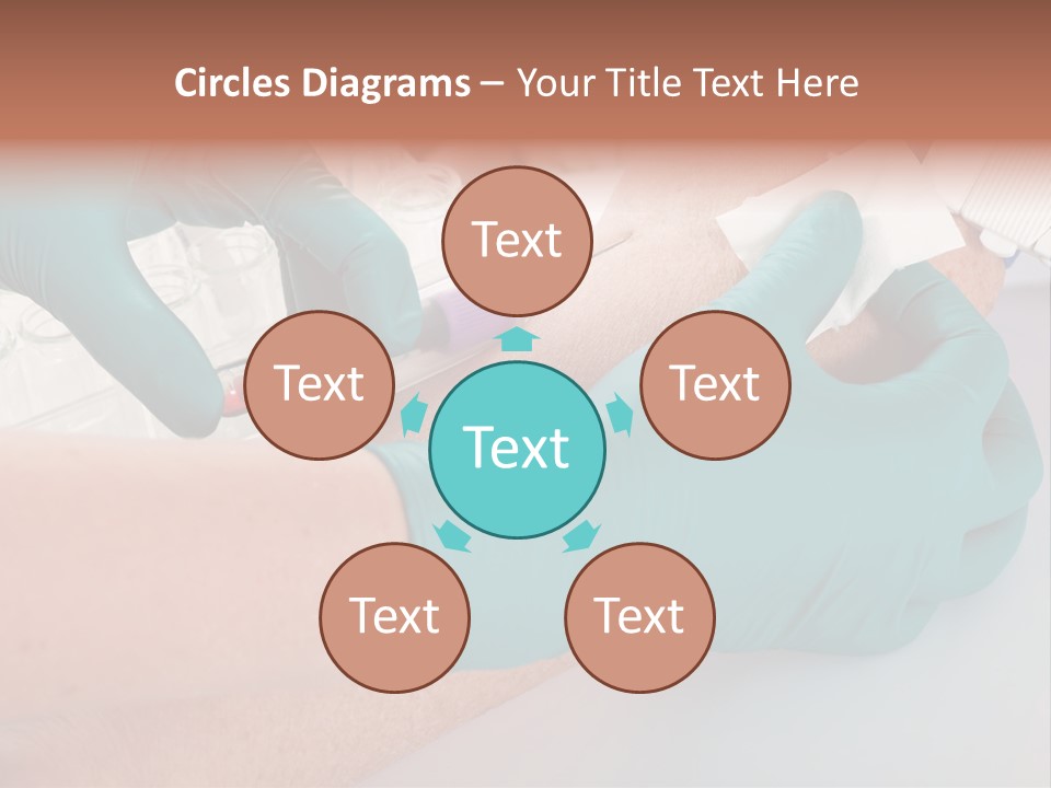 Futuristic Pattern High PowerPoint Template