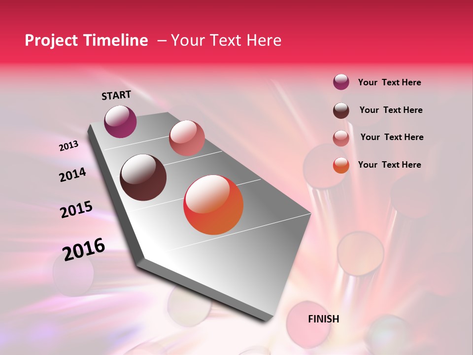 Futuristic Pattern High PowerPoint Template