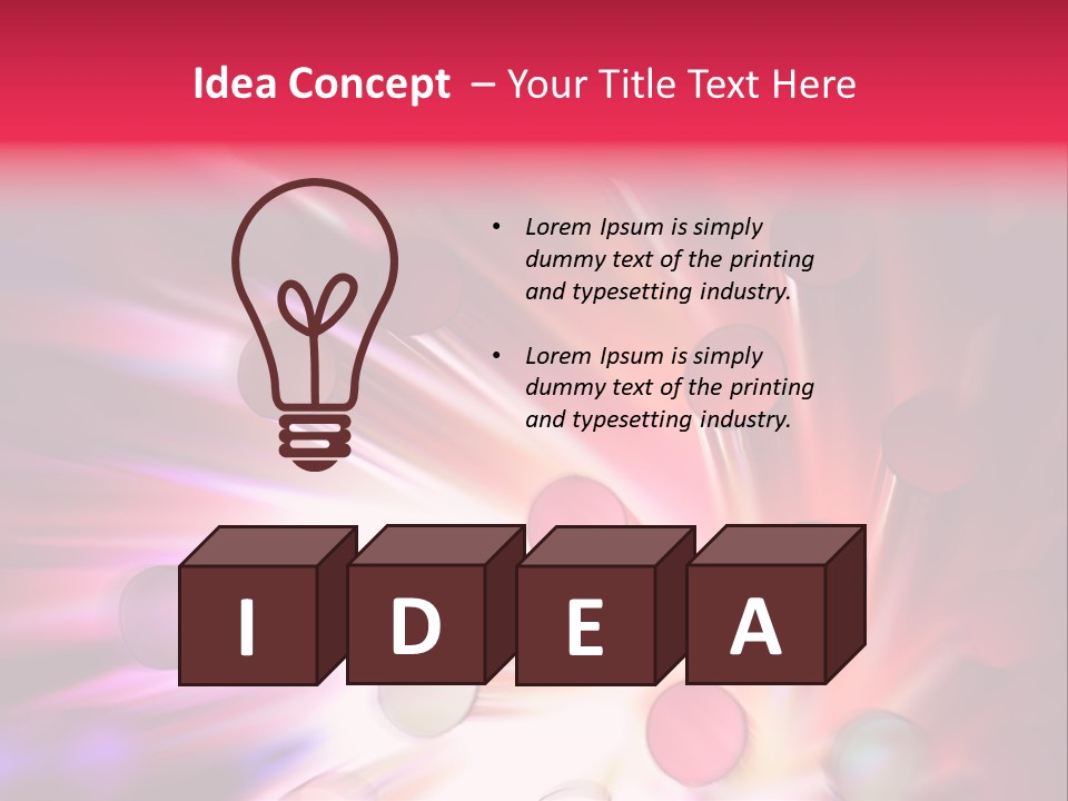 Futuristic Pattern High PowerPoint Template