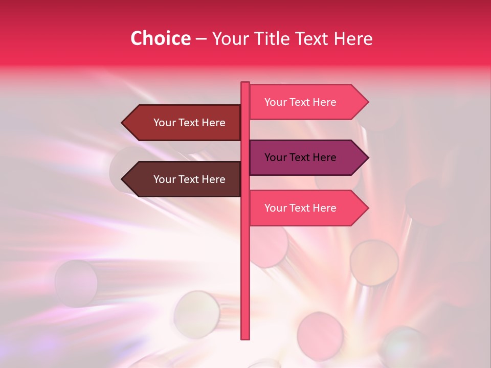 Futuristic Pattern High PowerPoint Template