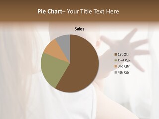 Smiling Sitting Eating PowerPoint Template