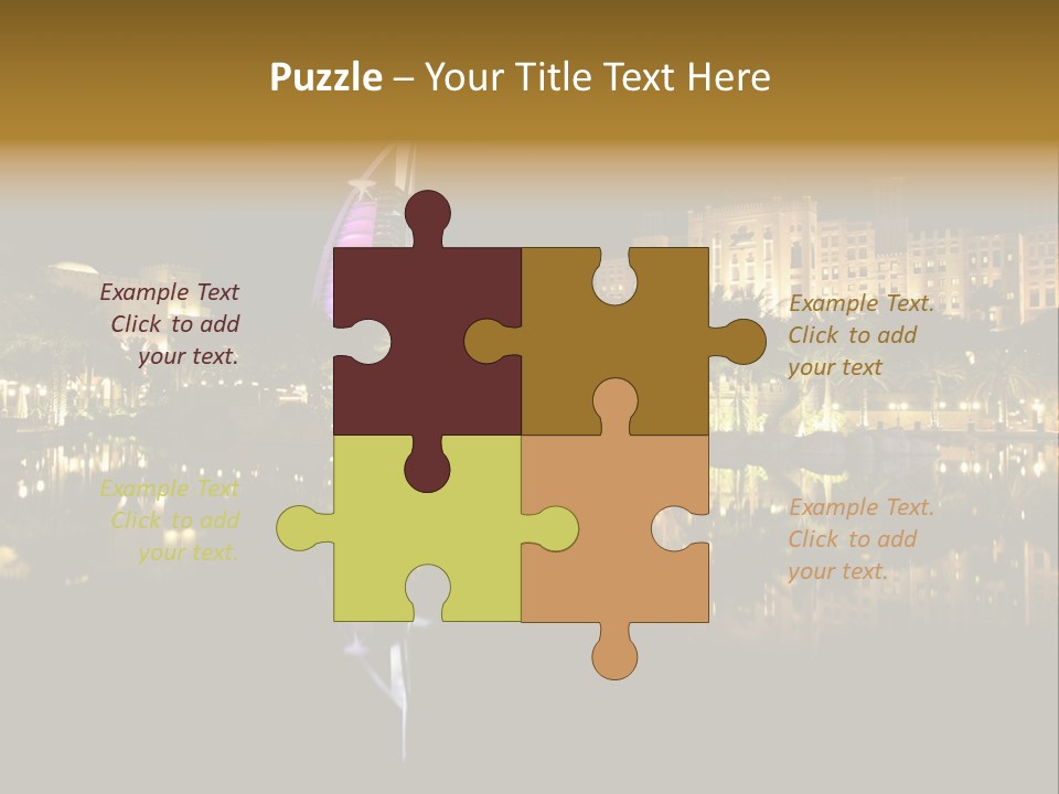 Ethnicity Resort Number PowerPoint Template