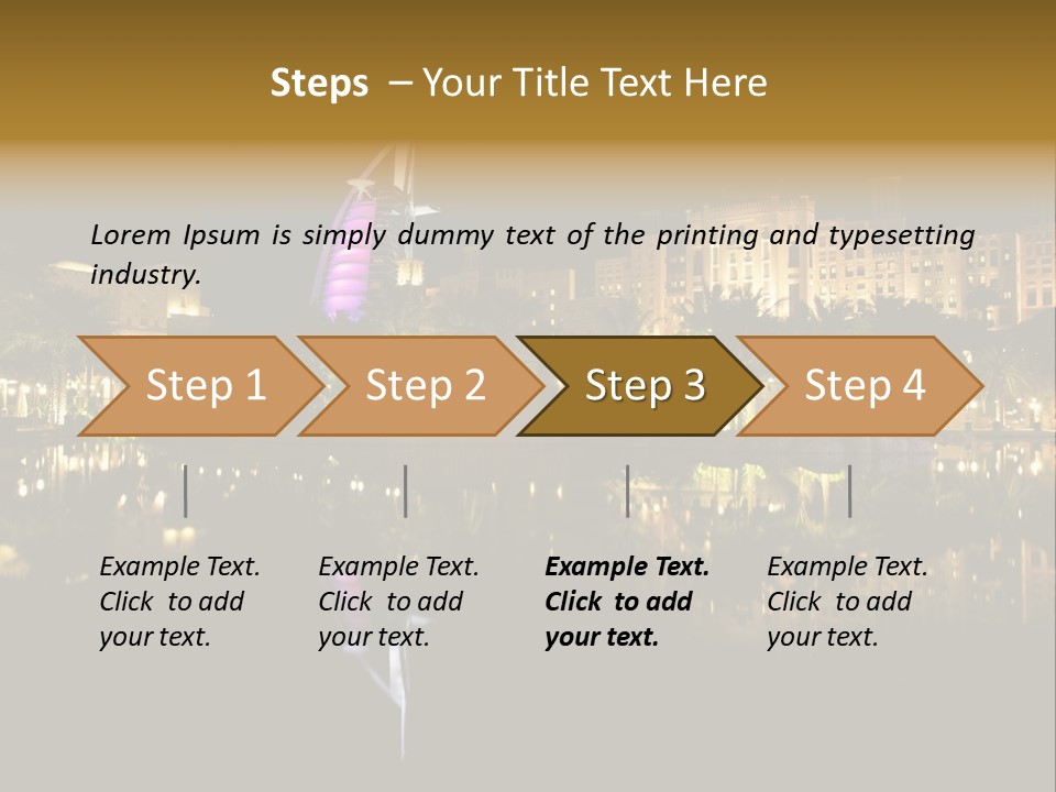 Ethnicity Resort Number PowerPoint Template