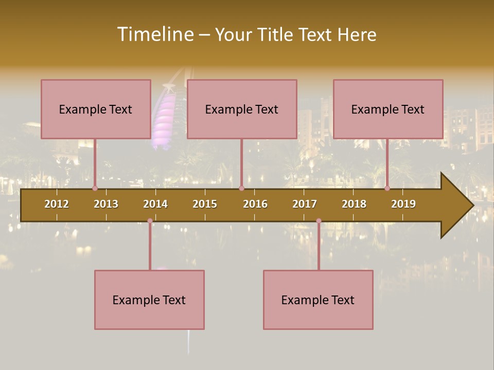 Ethnicity Resort Number PowerPoint Template
