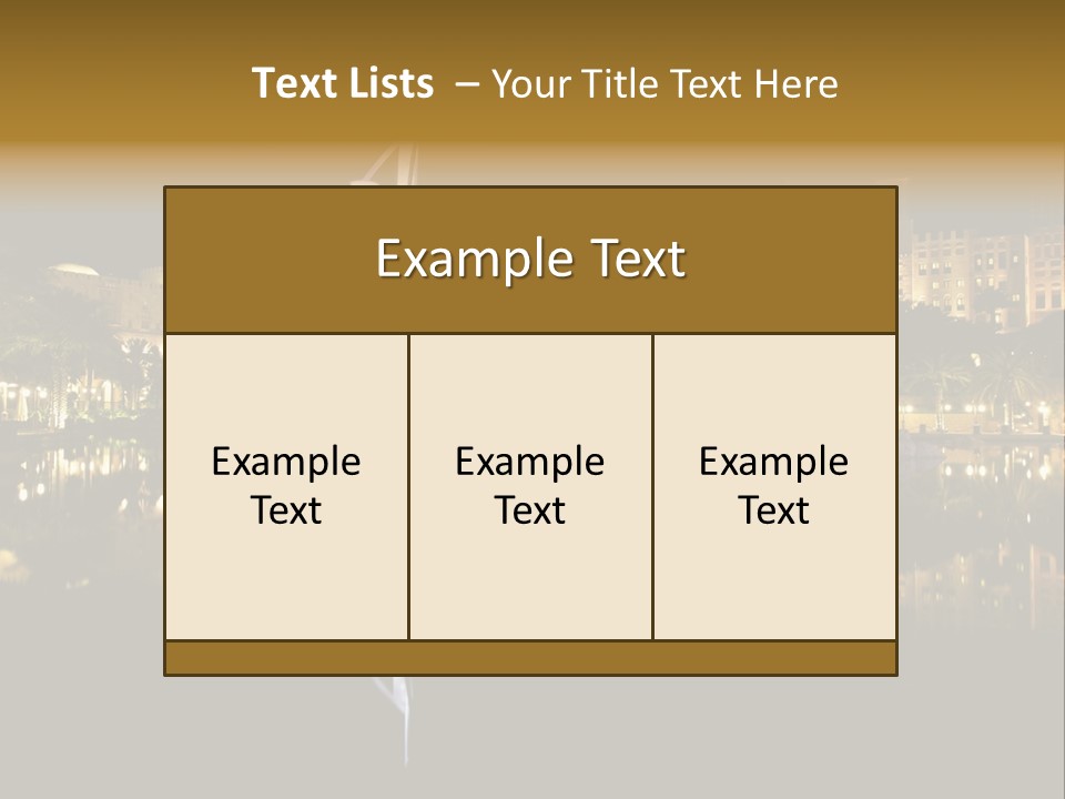 Ethnicity Resort Number PowerPoint Template