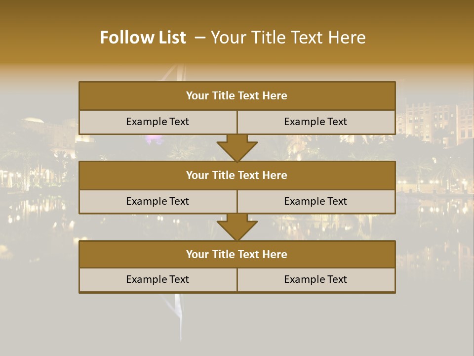 Ethnicity Resort Number PowerPoint Template