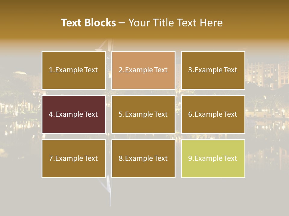 Ethnicity Resort Number PowerPoint Template