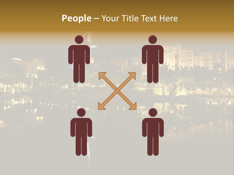 Ethnicity Resort Number PowerPoint Template