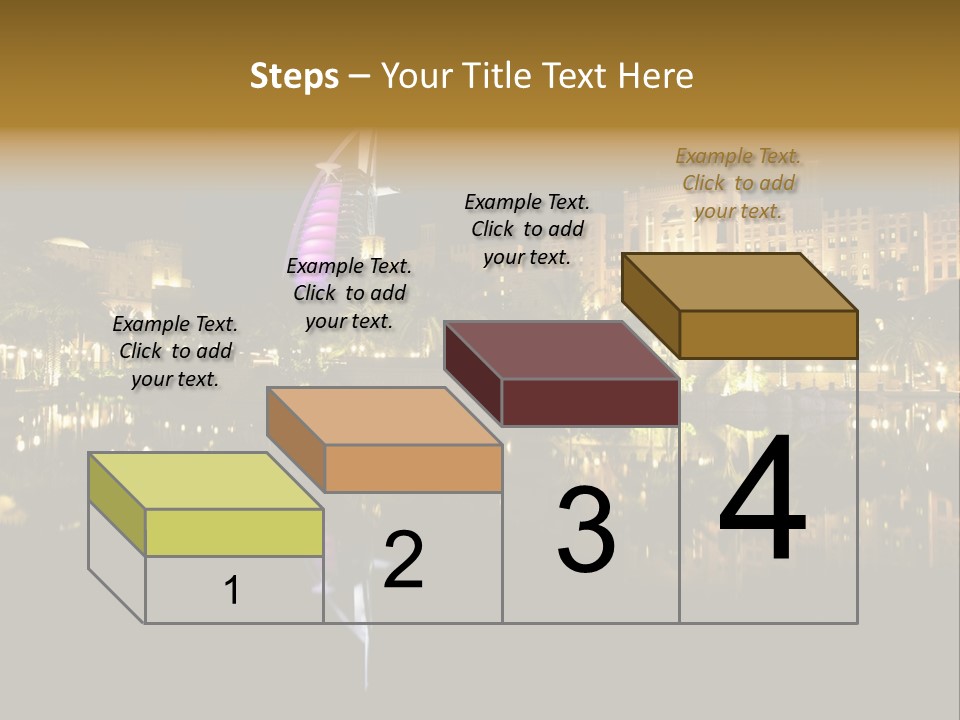 Ethnicity Resort Number PowerPoint Template
