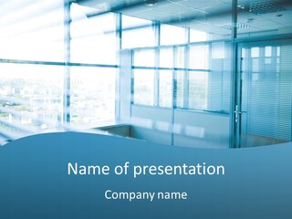 Empty Sun Ceiling PowerPoint Template