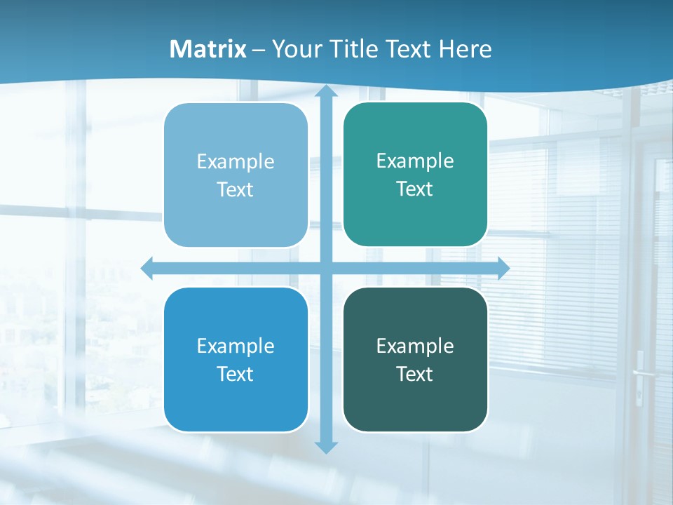 Empty Sun Ceiling PowerPoint Template
