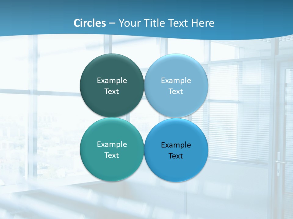 Empty Sun Ceiling PowerPoint Template