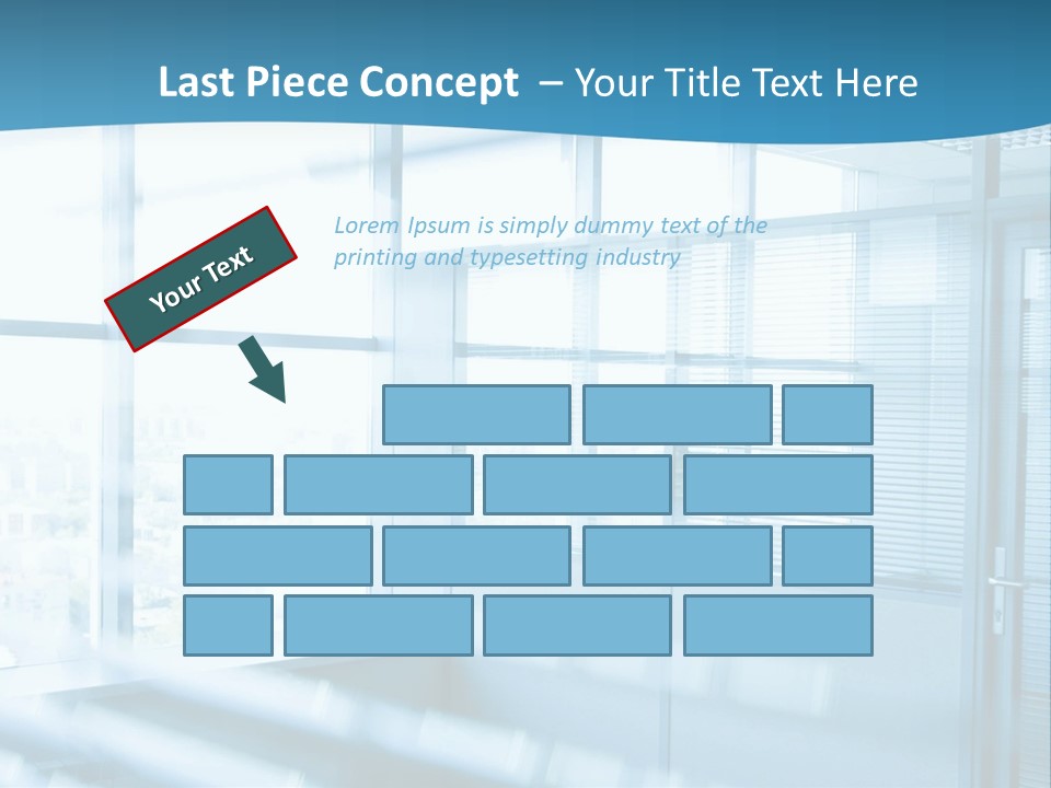 Empty Sun Ceiling PowerPoint Template