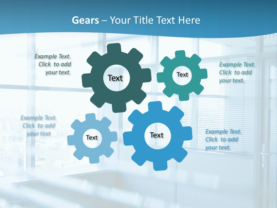 Empty Sun Ceiling PowerPoint Template