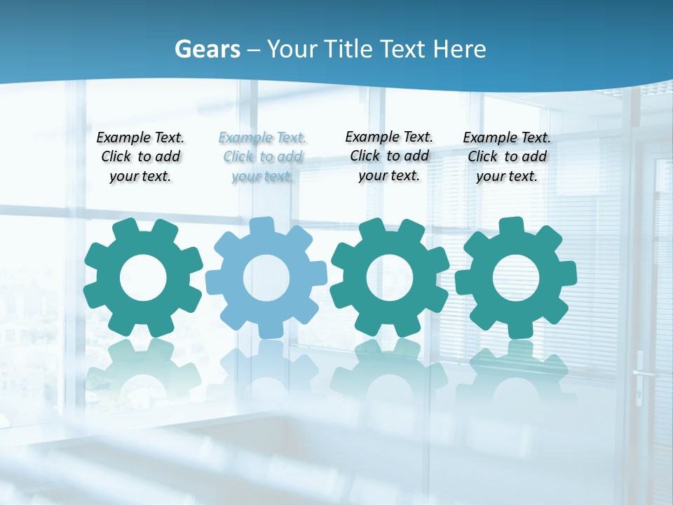 Empty Sun Ceiling PowerPoint Template