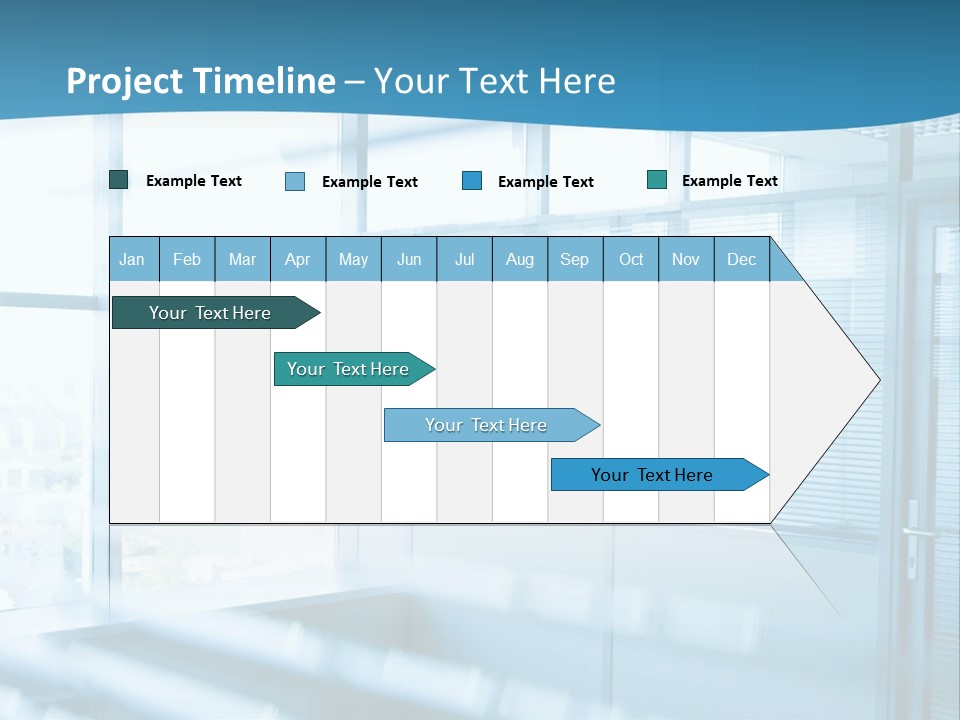 Empty Sun Ceiling PowerPoint Template