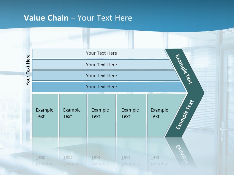 Empty Sun Ceiling PowerPoint Template