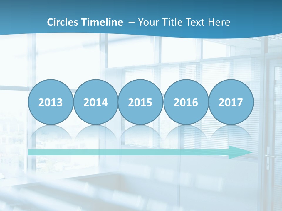 Empty Sun Ceiling PowerPoint Template