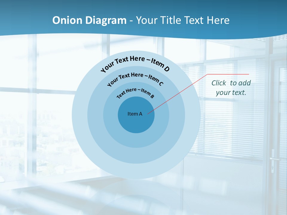 Empty Sun Ceiling PowerPoint Template
