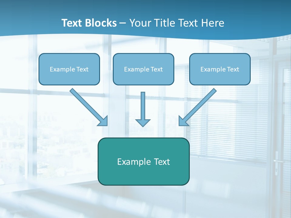 Empty Sun Ceiling PowerPoint Template