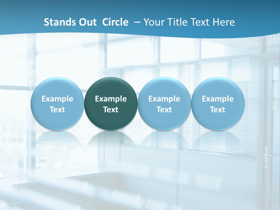 Empty Sun Ceiling PowerPoint Template