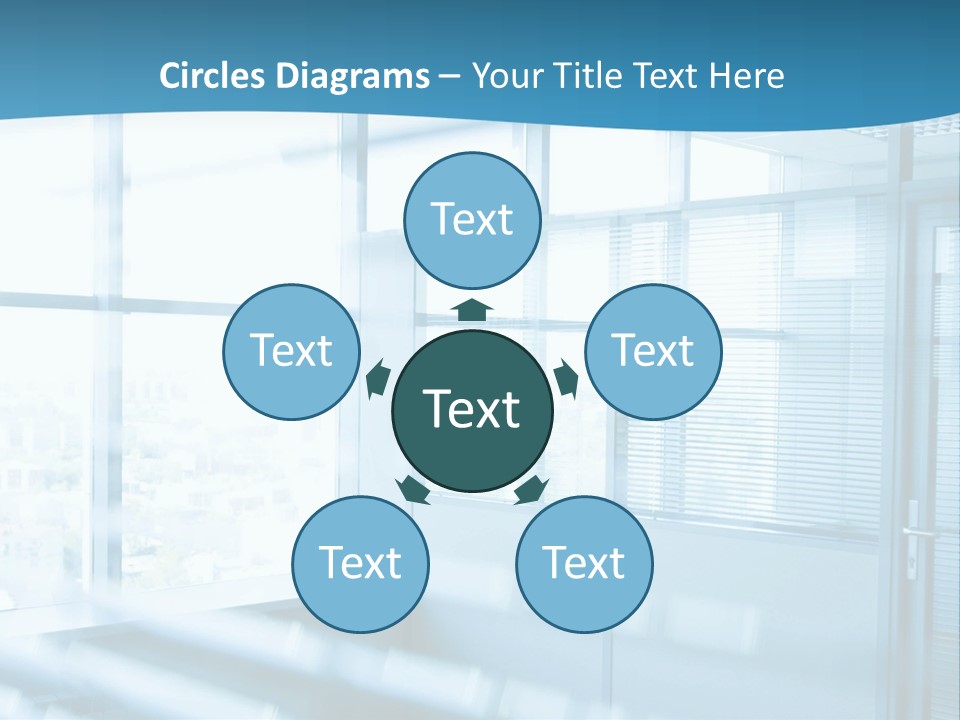 Empty Sun Ceiling PowerPoint Template