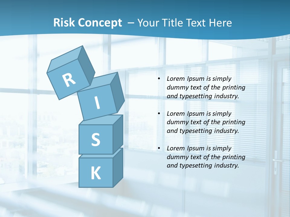 Empty Sun Ceiling PowerPoint Template