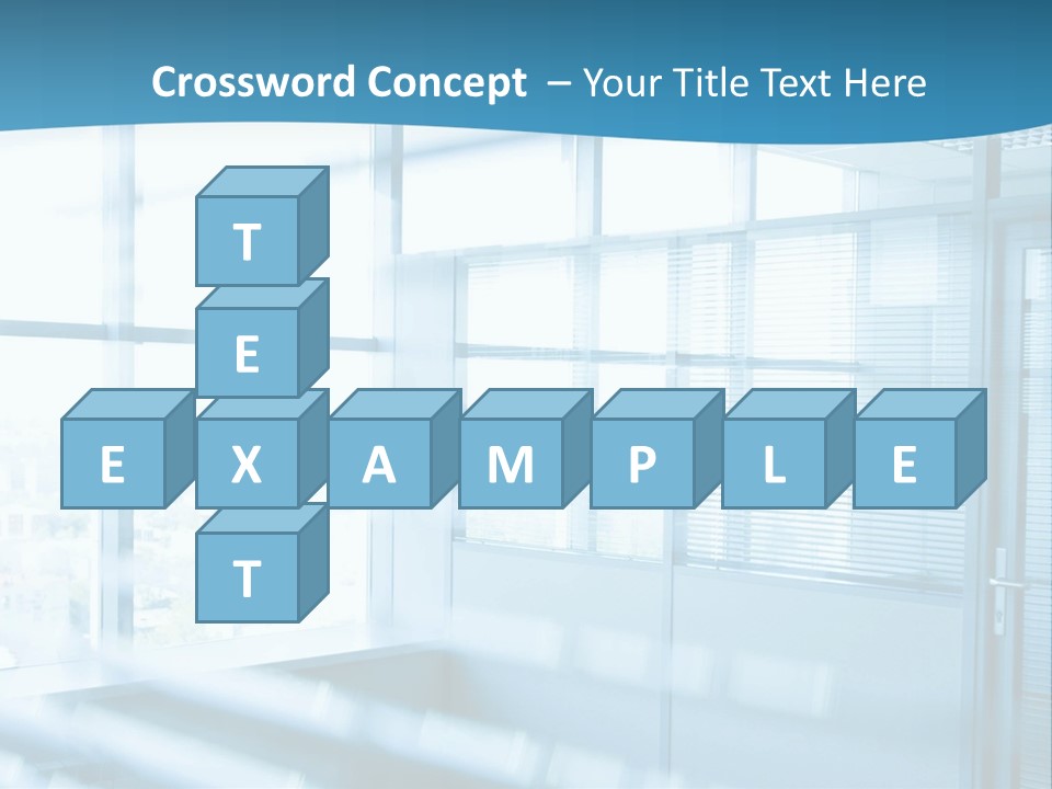 Empty Sun Ceiling PowerPoint Template