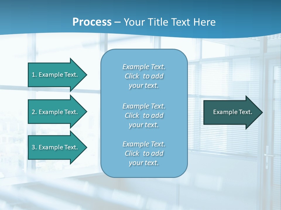 Empty Sun Ceiling PowerPoint Template
