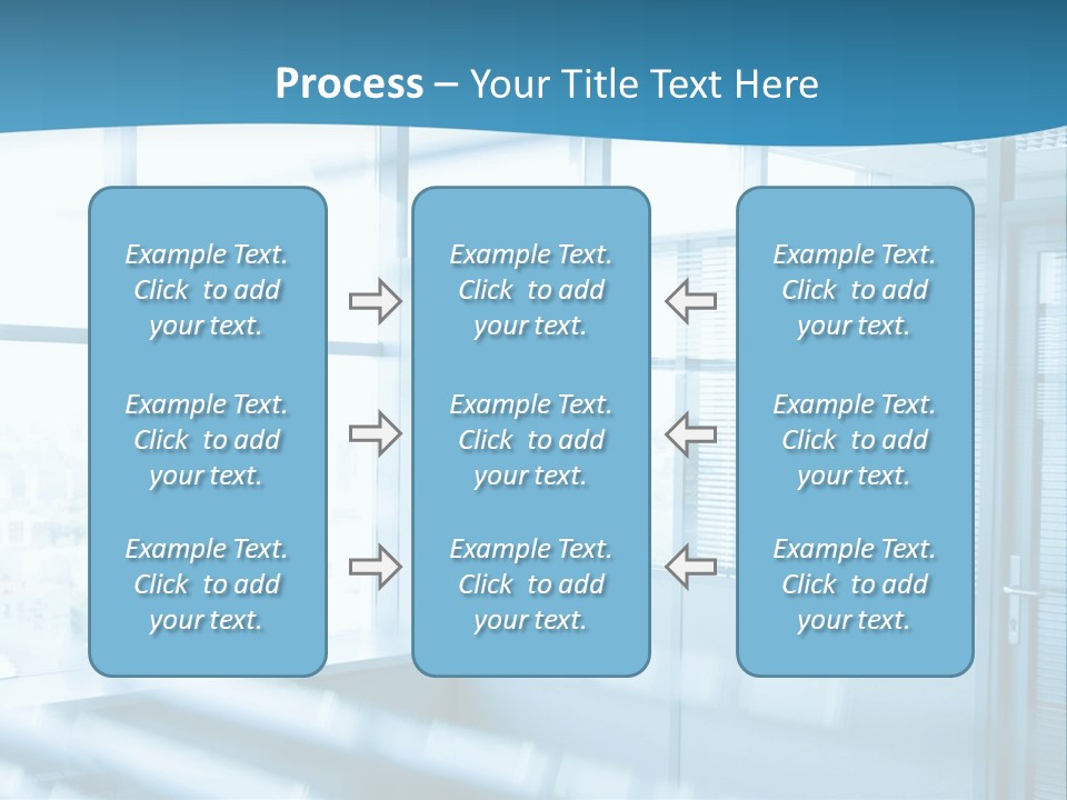 Empty Sun Ceiling PowerPoint Template