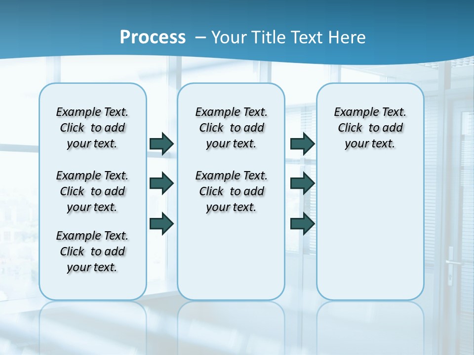Empty Sun Ceiling PowerPoint Template