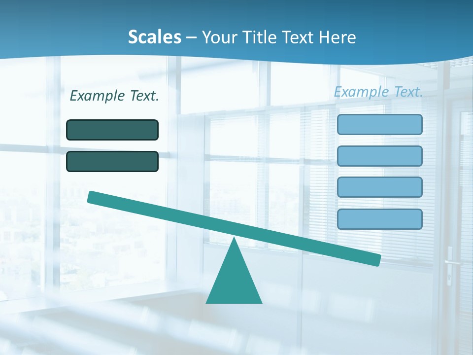 Empty Sun Ceiling PowerPoint Template