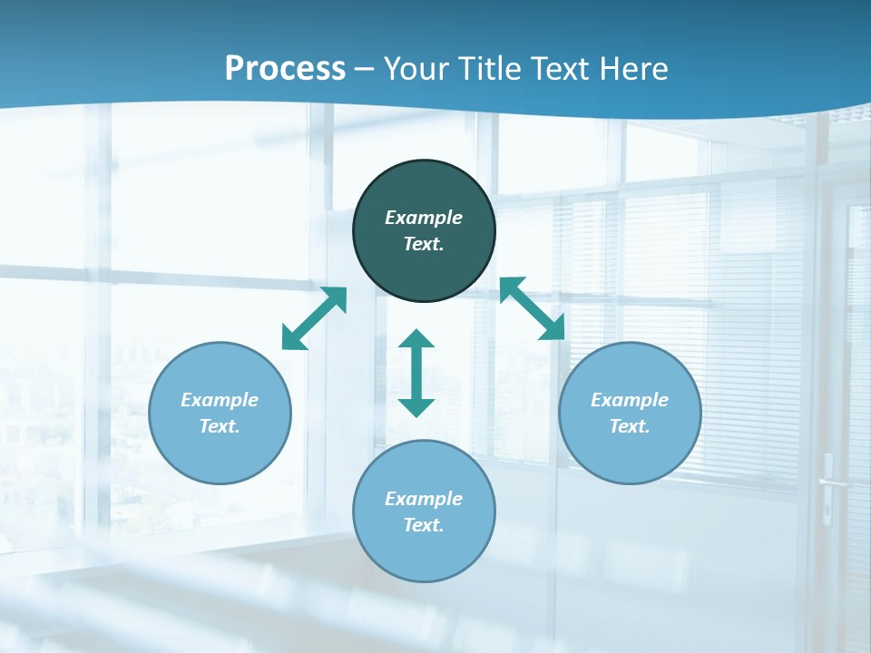 Empty Sun Ceiling PowerPoint Template