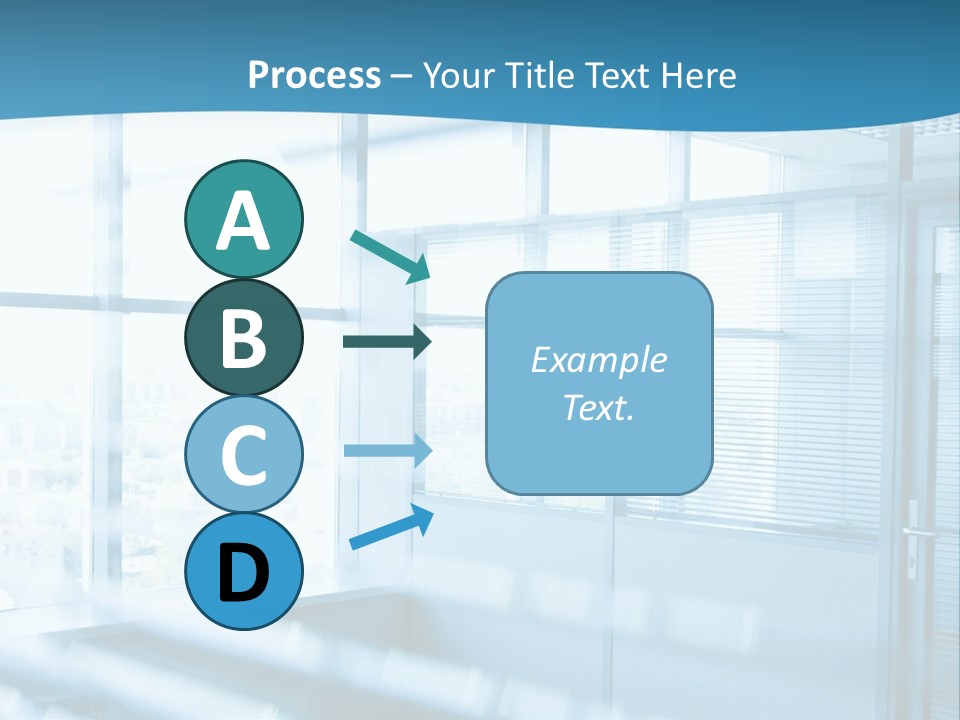 Empty Sun Ceiling PowerPoint Template