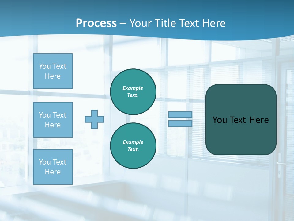 Empty Sun Ceiling PowerPoint Template