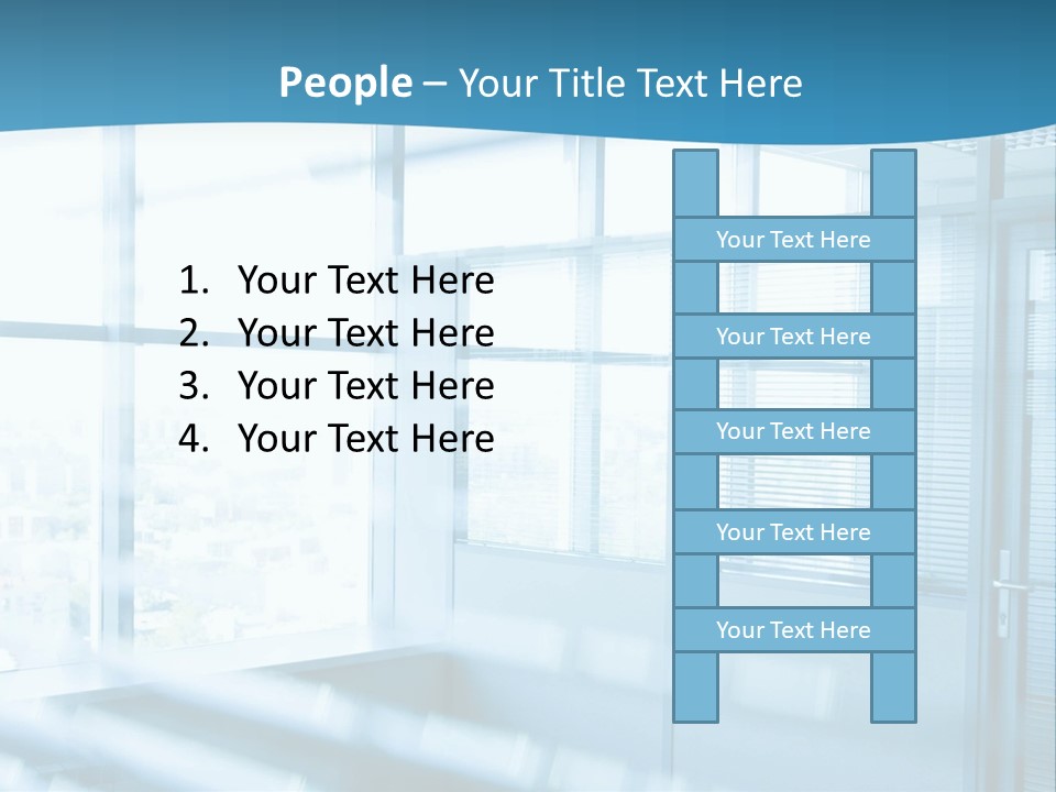 Empty Sun Ceiling PowerPoint Template