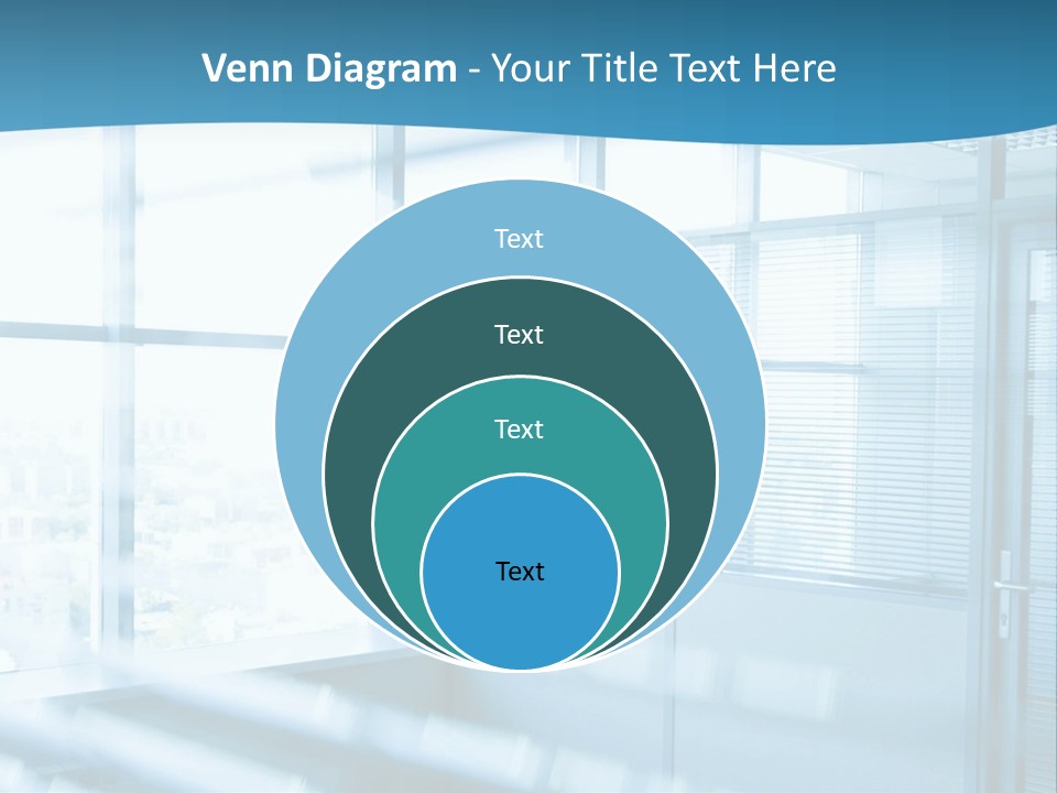 Empty Sun Ceiling PowerPoint Template