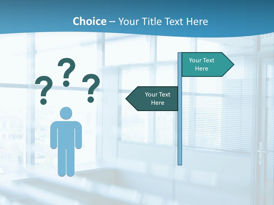 Empty Sun Ceiling PowerPoint Template