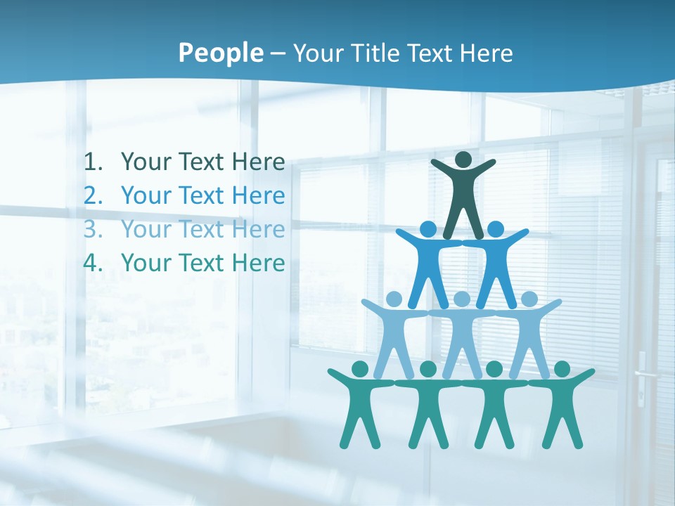 Empty Sun Ceiling PowerPoint Template